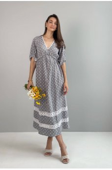 Нежное муслиновое платье