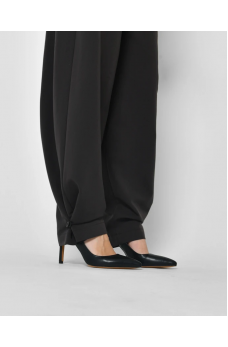 Стильные классические брюки цвета графит