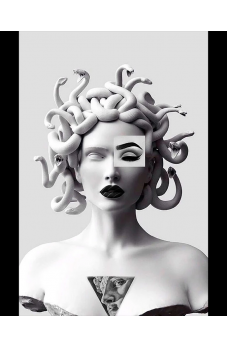 Черная практична футболка оверсайз с принтом