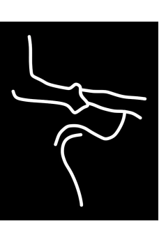 Черная молодежная футболка с сексуальным принтом