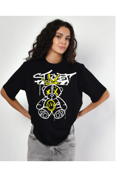 Оригинальная футболка с принтом Street Bear