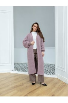 Стильный кардиган кофейного цвета