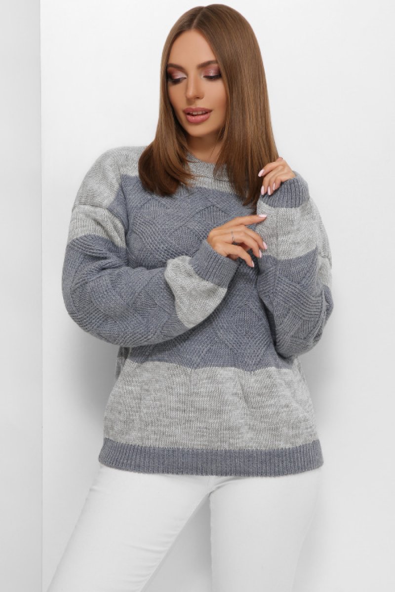 Вязаные свитера – короткие, длинные, объемные и другие модели