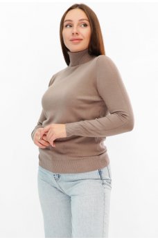 Минималистичный базовый гольф цвета кофе