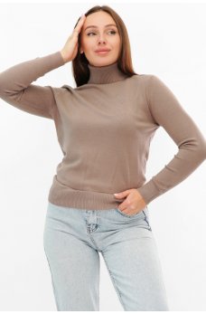 Минималистичный базовый гольф цвета кофе